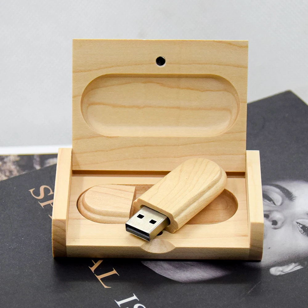 Фото 20 шт./лот USB 2.0 флэш-накопитель 128 ГБ с бесплатным индивидуальным логотипом 64 ГБ свадебный креативный подарок ручка-накопитель 32 ГБ кленового дерева USB-накопитель №2