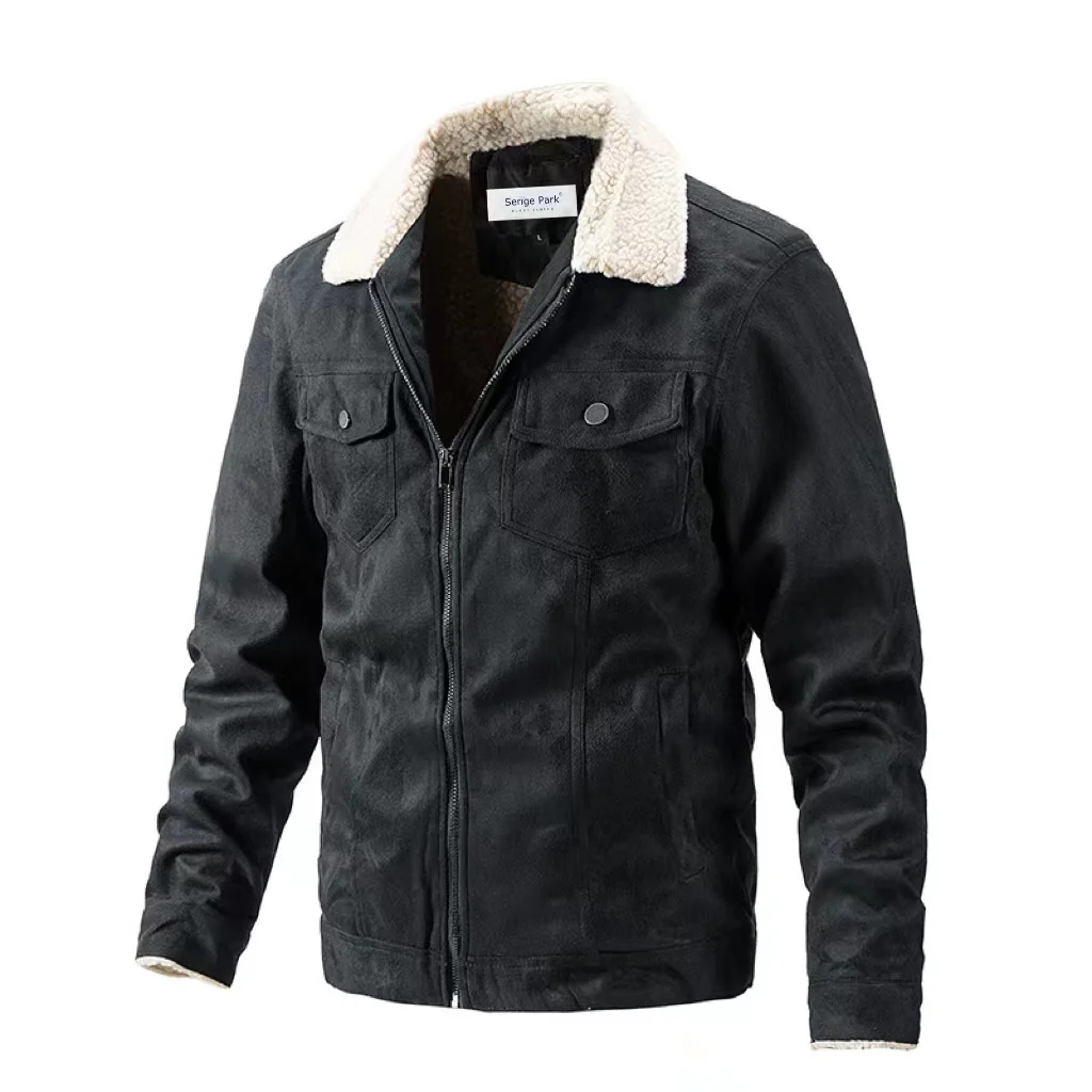 

2022 Winter men's bomber casual coat fleece warm parkas clothing for france luxury eden jacket thermal outdoor windbreaker