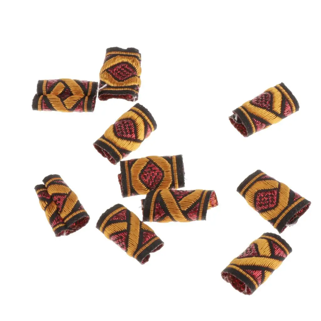 

4x 10 Packs Colorful Beads Hair Jewelry Braids Earring Pendants 5-7mm
