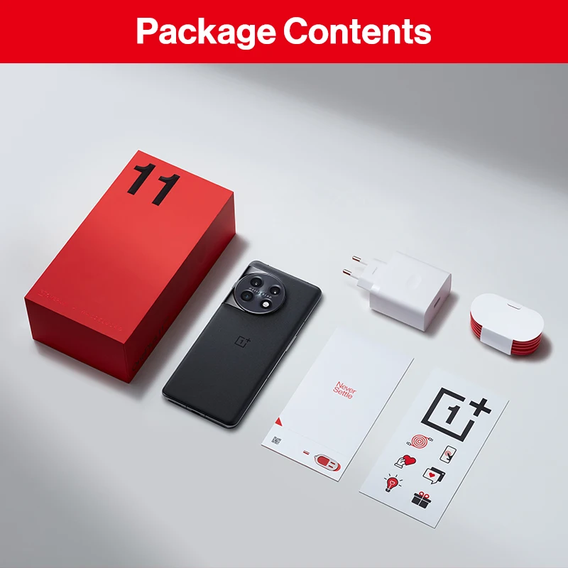 OnePlus 11 5G Global Version 8GB 128GB Smartphone Snapdragon 8 Gen 2 2K 120Hz AMOLED Display 100W Charge 5000mAh NFC Cellphone