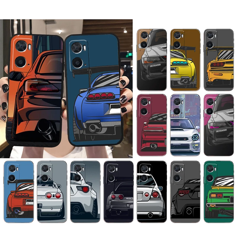 

Phone Case for OPPO A57S A54 A74 A94 A54S A53S A53 A52 A9 A5 A15 A16 A17 A91 A96 A76 JDM Sports Car Case