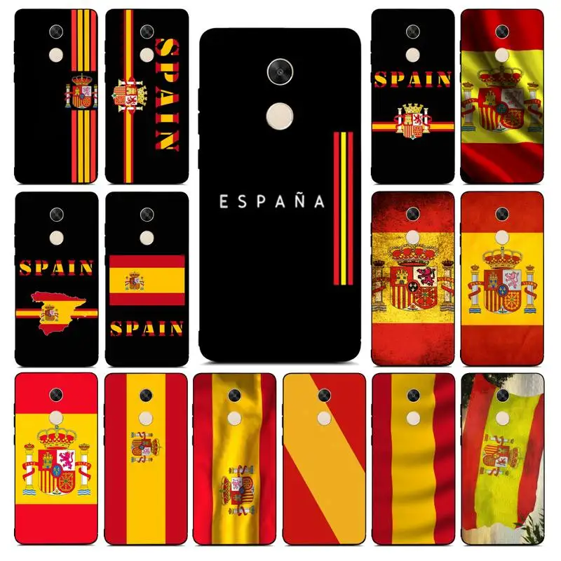 

MaiYaCa Spain Coat of Arms Flag Phone Case for Redmi Note 8 7 9 4 6 pro max T X 5A 3 10 lite pro
