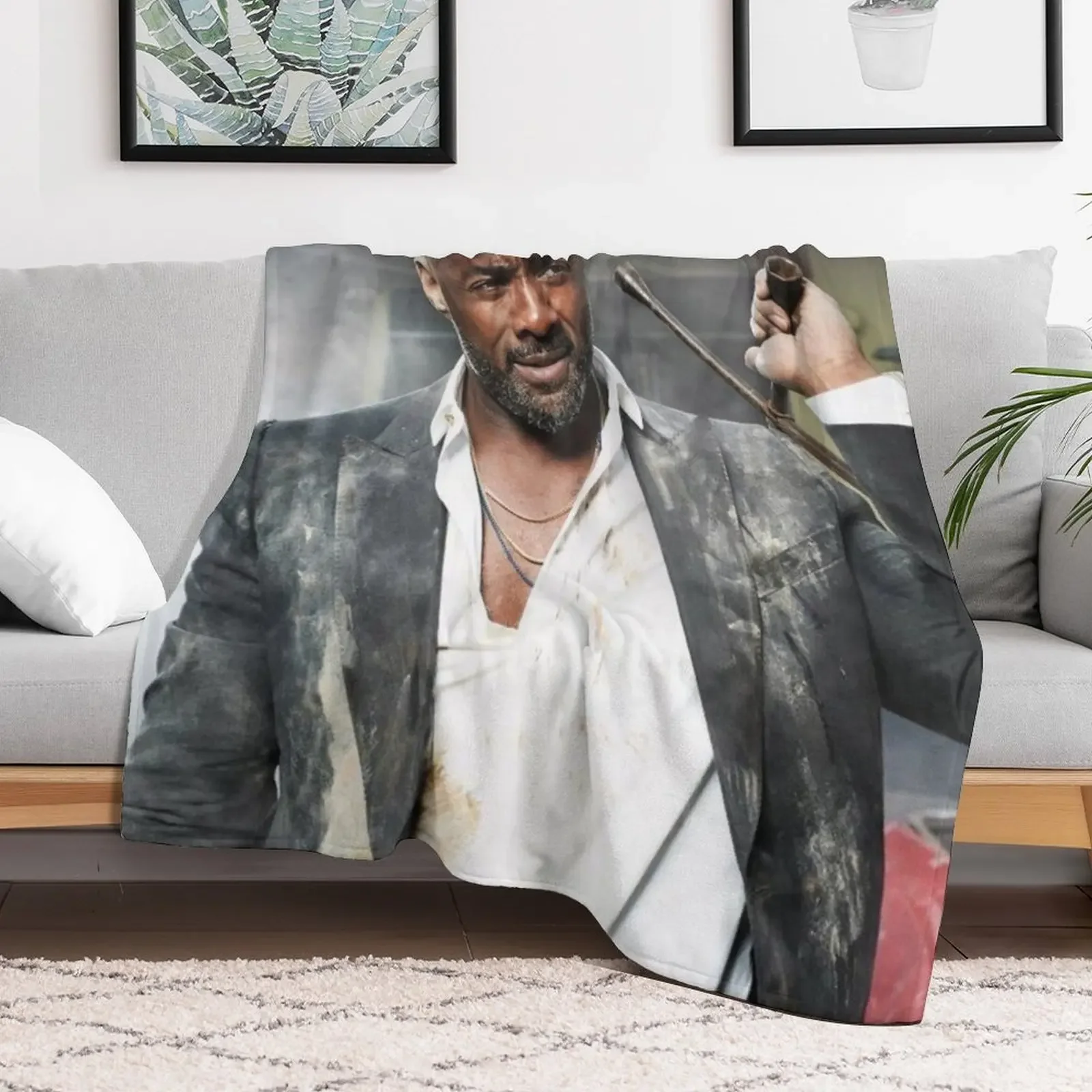 Одеяло idris elba туристические рождественские подарки модные утяжеленные одеяла