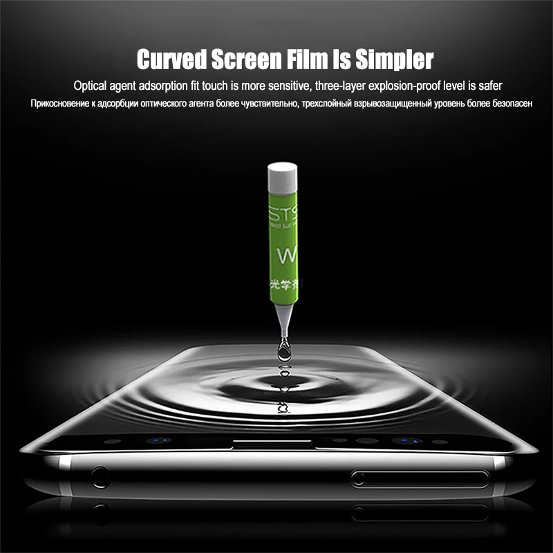 UV Liquid Glue Privacy Tempered Glass For Oneplus 11 8 7 Pro 10 9 Film oneplus 8pro 9pro 10pro 11pro Anti Spy Screen Protector