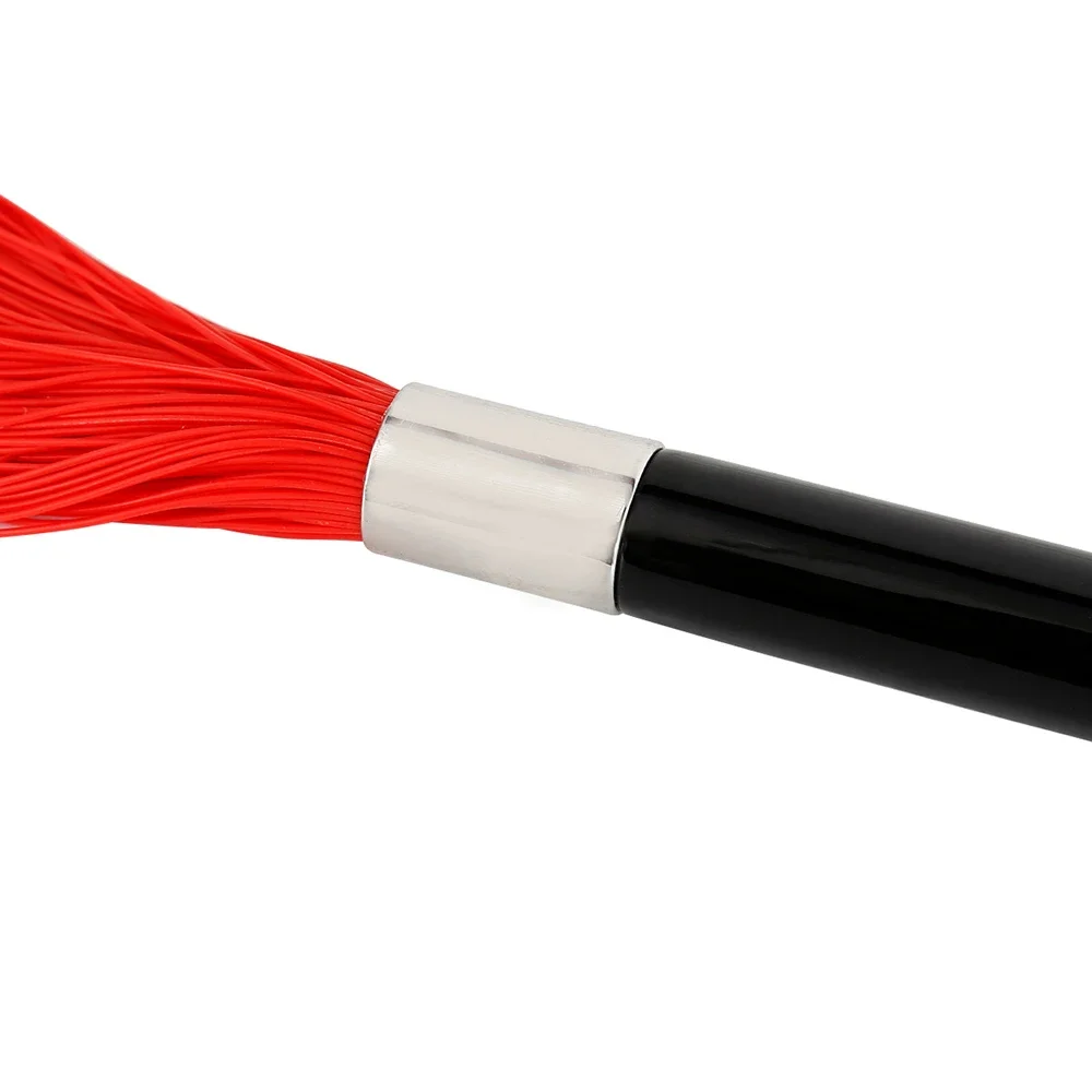 Плетка лошади из силикагеля с кисточкой 40 см