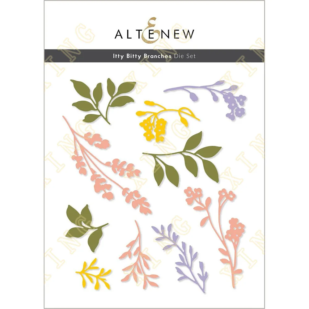 

Itty Bitty Branches Metal Craft Cutting Dies Diy Scrapbook Paper Diary Decoration Card Handmade Embossing New Product for 2022