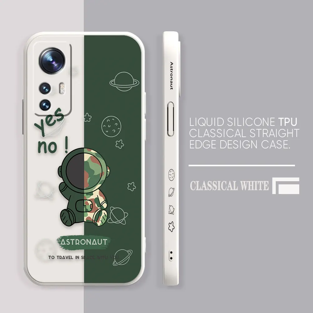 Phone Case For Xiaomi 13 12 12T 12S 11 11T 10 10S 9 Pro Ultra Lite Colour Case Cover Funda Cqoue Shell Capa Astronaut Camouflage