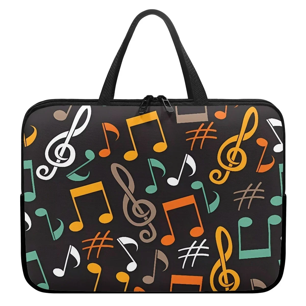 Чехол для ноутбука ПК с рисунком музыкальной ноты дизайнерская сумка планшета
