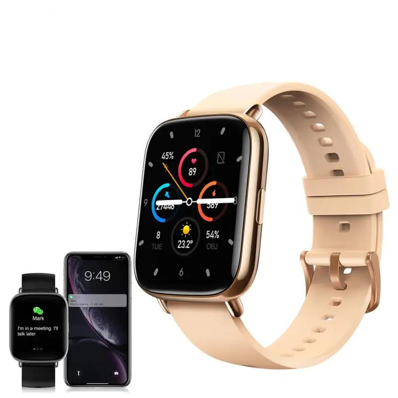 

Sport Watch Multiple Sports Modes Heart Rate Sleep Monitoring 1.69 Inch Full Touch Screen Pedometer Smart Bracelet 180mah