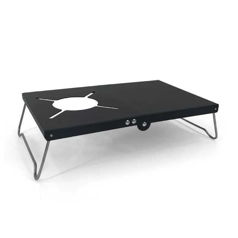 

Portable Outdoor Stove Folding Camping Table Heat Heat Insulation Gas Stove Stand For