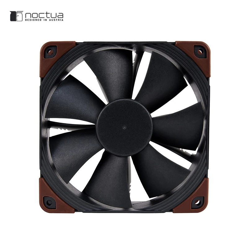 Фото Noctua NF-F12 industripc чехол вентилятор тихий 120 мм PWM 12 В/24 в 2000/3000 об/мин компьютер Высокая производительность ЦП Вентилятор охлаждения №2