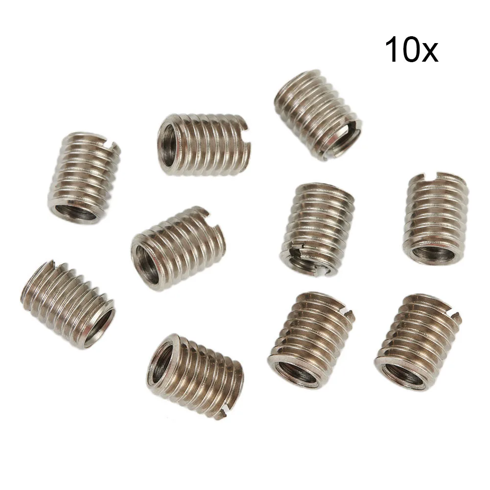 

Threaded Reducer Thread Reducer Tool Accessories Replacement 10X ADAPTERS M8 8MM MALE TO M6 6MM FEMALE Durable