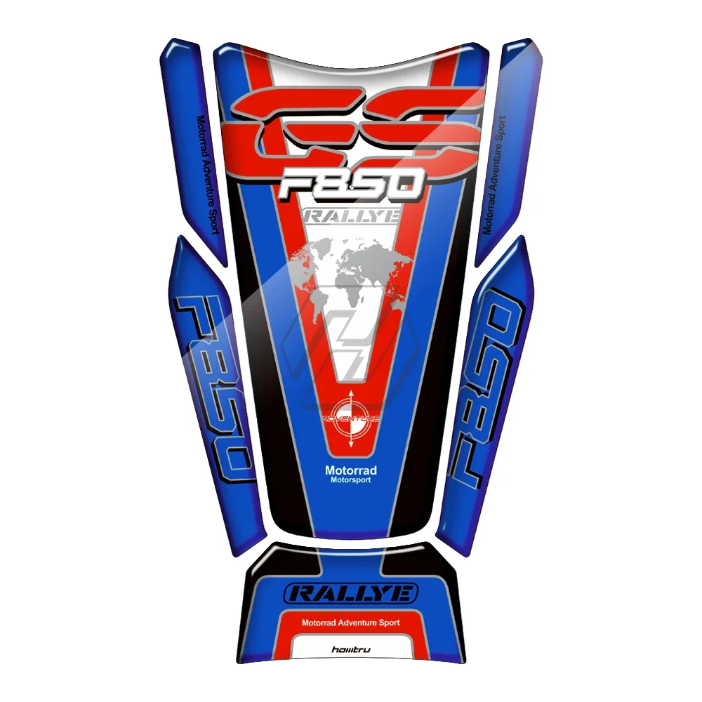 Для BMW Motorrad F850 GS Adventure 2019-3D наклейка на бензобак мотоцикла