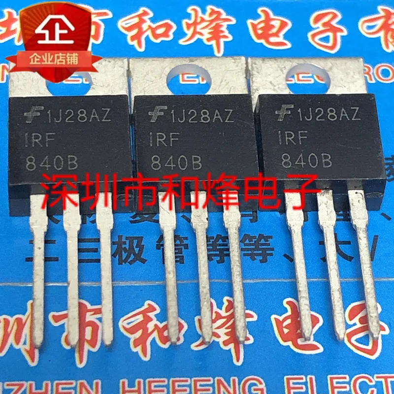 

10 шт. 100% оригинальный новый IRF840B TO-220 500V 9A