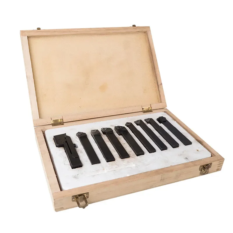 Набор токарных и режущих инструментов из сменного карбида 12 мм 9 шт. со вставками