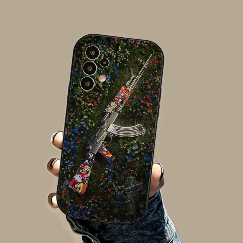 Фото Чехол для телефона Ak-47 King of Guns Чехол для телефона Samsung S24, 22,30, 20,10, 9,Note20 Ultra、Lite、Ultra、5G、Plus、FE №2