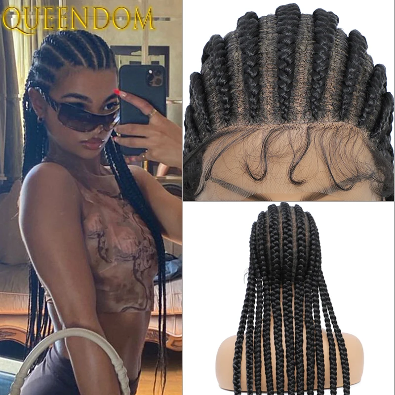 Полноразмерный женский Плетеный парик