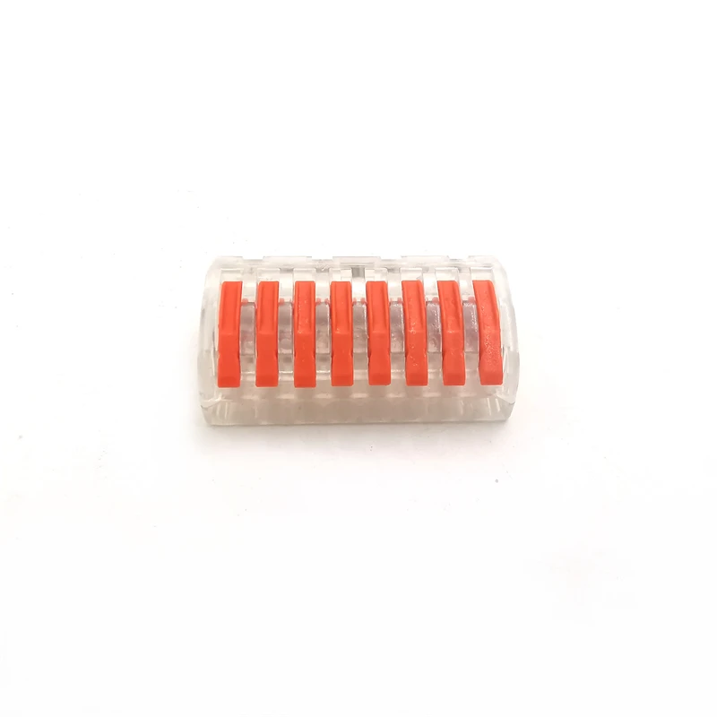 10 шт. 218 нажимные клеммы для электрических кабелей универсальный компактный