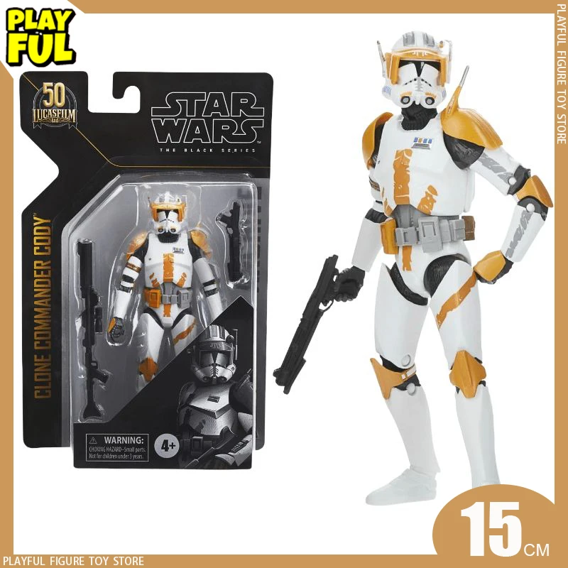 Star Wars The Black Series Archive Clone Commander Cody Toy 6-inch-scale Action Figure Statue Model Doll Toy