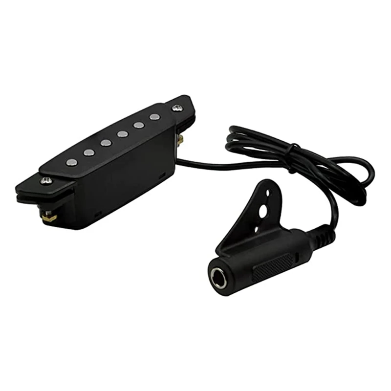 

Acoustic Guitar Pickups Tail Pin Audio Output Folk Playing Ukulele High Fidelity Passive Acoustic Pickups