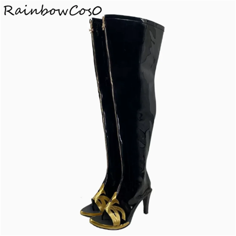 Обувь для косплея Gentiana ultifantasy XV сапоги аниме Хэллоуин RainbowCos0 W4269