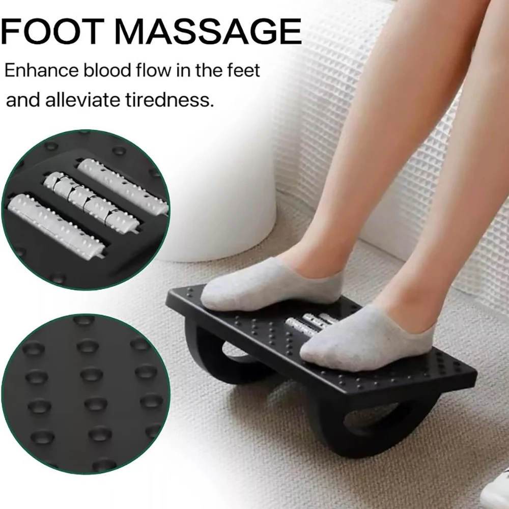 Портативный дизайн Эргономичный Подставка для ног под столом регулируемая