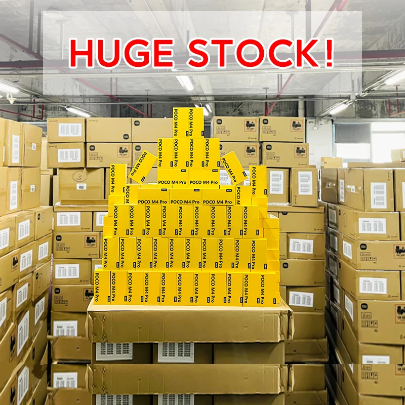 【World Premiere】Global Version POCO M4 Pro 4G Smartphone 6GB 128GB/ 8GB 256GB NFC  Helio G96 Octa Core 90Hz 33W Pro 64MP Camera