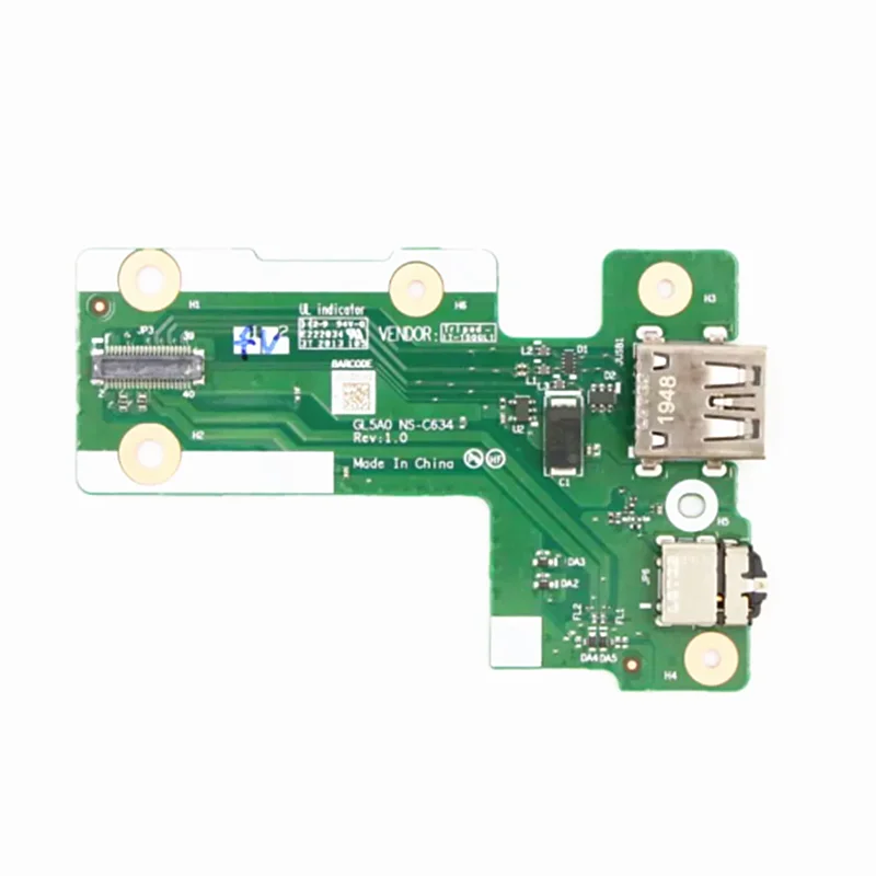 Фото НОВИНКА ДЛЯ Lenovo ThinkPad L15 15,6-дюймовая аудио-USB-плата с кабелем GL5A0 NS-C634 TEST №1