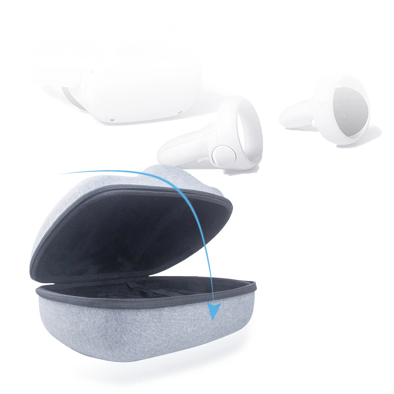 

Carrying Case ForOculus Quest Shockproof Portable Protection Travel Case Storage VR Gaming Headset Touch Controller Accessories