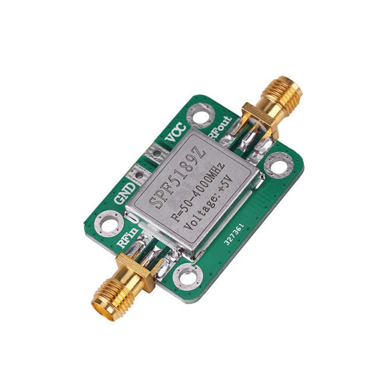 

SPF5189 with Shielding Shell RF Signal Receiver SPF5189Z SPF-5189Z RF Low Noise Amplifier LNA 50-4000MHz NF=0.6dB