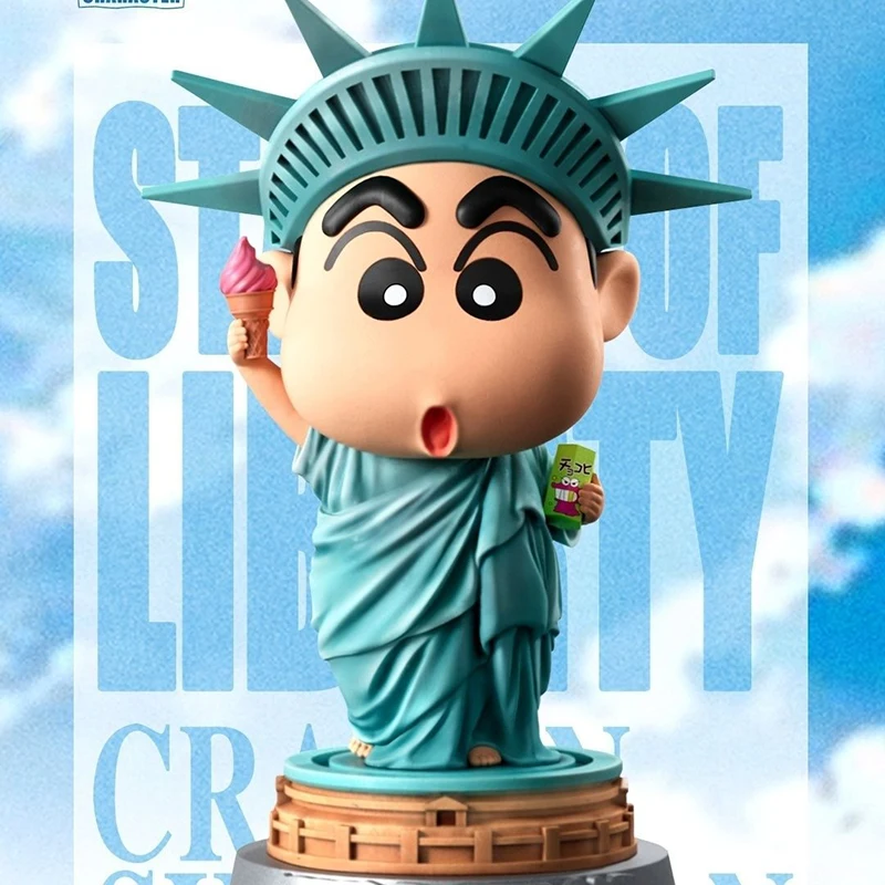 Экшн-фигурка Crayon Shin-chan нохара Shinnosuke Globetrotting серия китайская кунфу Кабуки