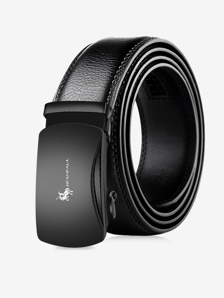 Ремень мужской с автоматической пряжкой люксовый пояс металлической