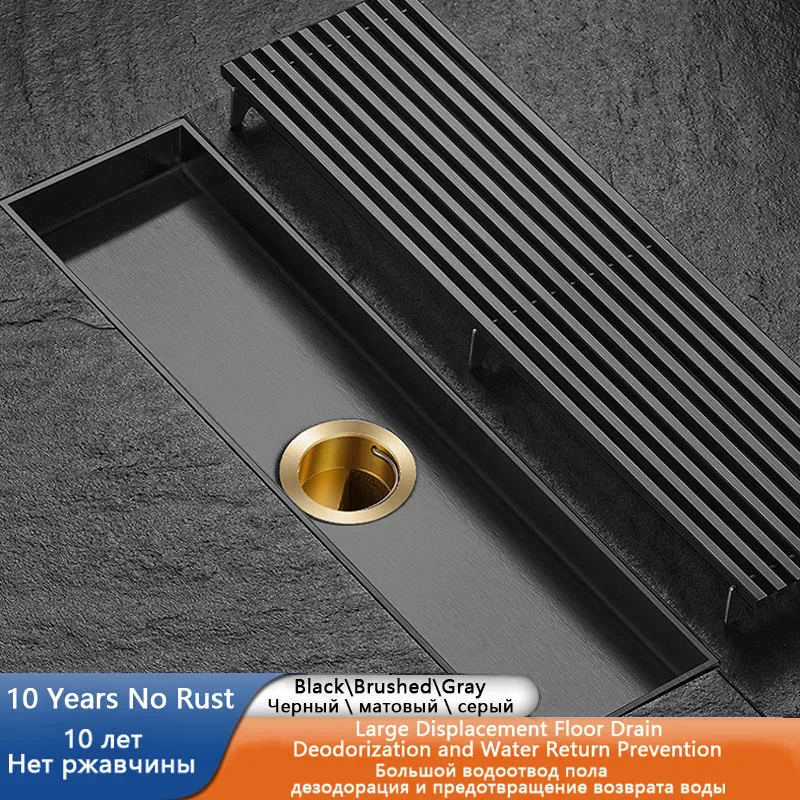 Дезодорант для ванной комнаты сливная душевая кабина с большим объемом 20/120 см