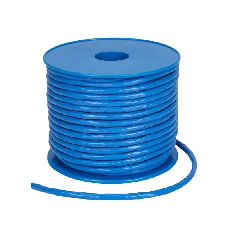 Фото 【Из Китая】Высокоскоростной кабель Ethernet. Китайская фабрика коммуникационных кабелей S.T. Технологичный сетевой кабель с твердым медным проводником №2