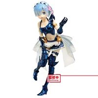 original relife in a different world from zero rem maid armor japan anime figure model ornaments gifts cartoon model toys