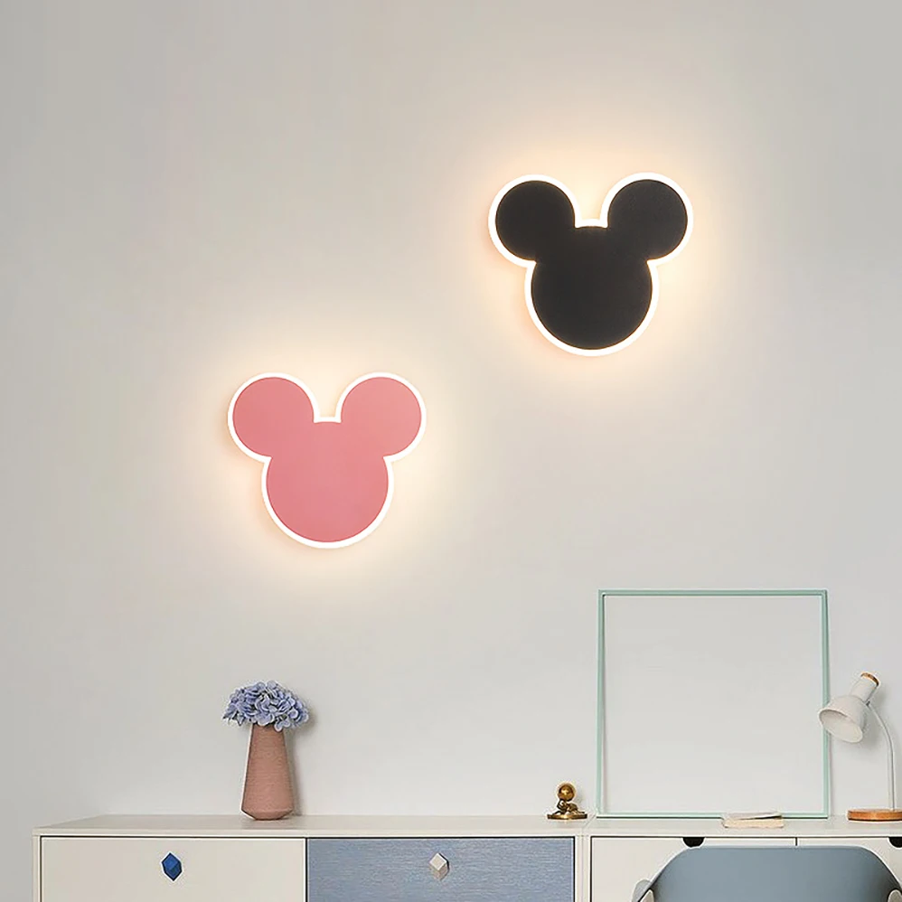 

LED Indoor Wall Lamp AC85-265V 9W 16W Modern Simple Cartoon Wall Lamp With High Brightness LED Lighting Source