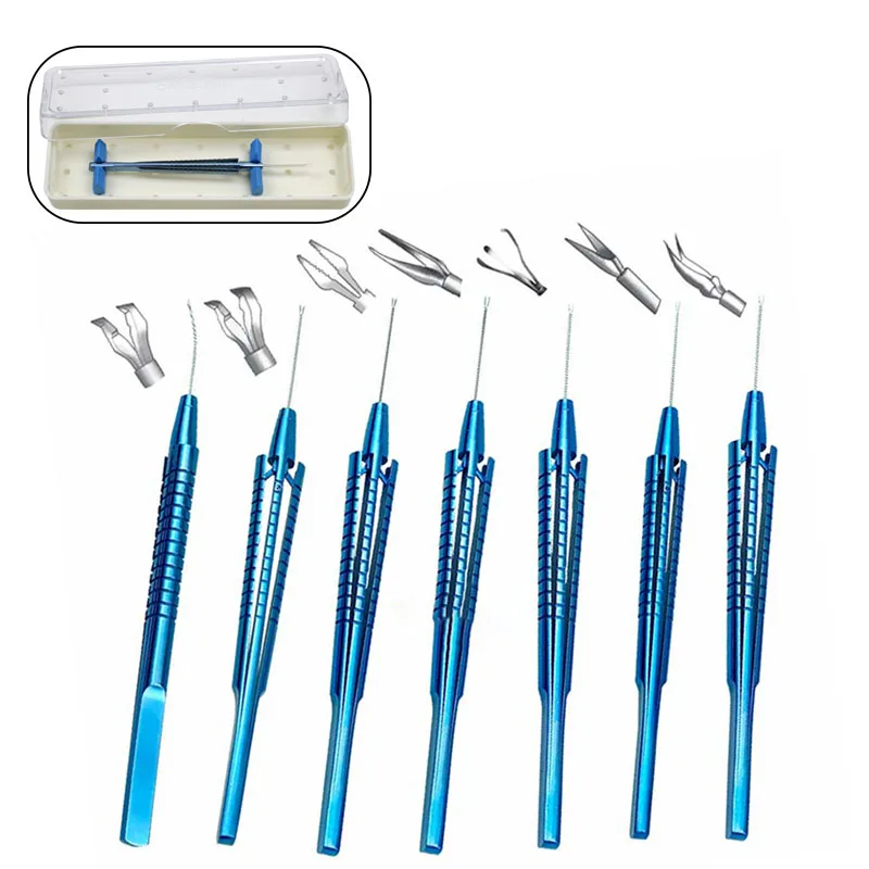 GREATLH Офтальмологические щипцы Retinal для капсулорексиса зубчатый прямой