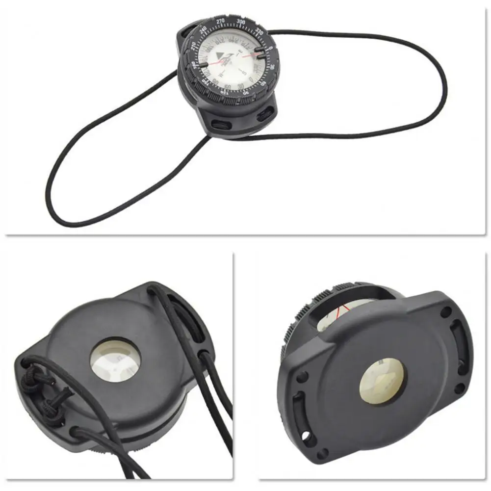 

with Elastic Cord Strap Accessories Useful Durable Compass for Deepwater Operations