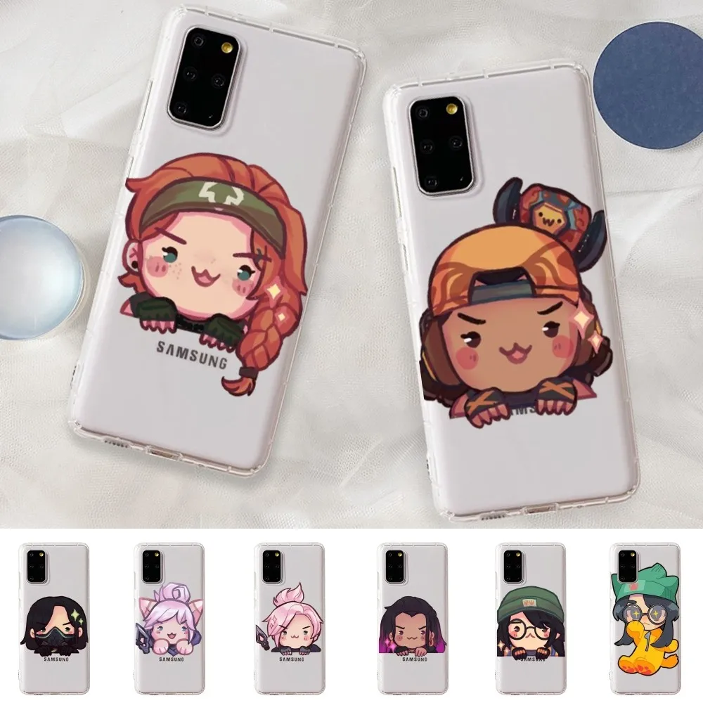 Чехол Valorant для телефона с изображением персонажа игры Samsung A12 21 30 31 51 52 70 71 Для Redmi8 9