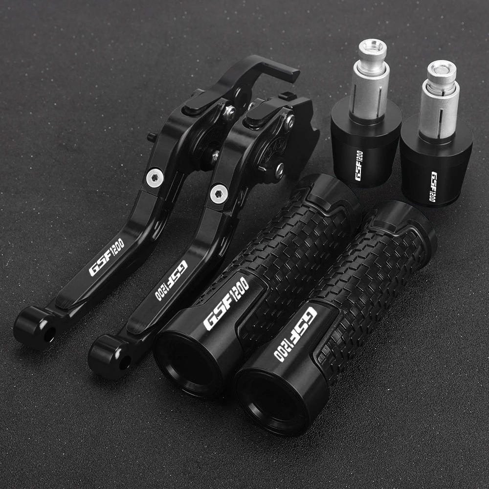 

For SUZUKI GSF1200 BANDIT 2001 2002 2003 2004 2005 2006 Adjustable Extendable Brake Clutch Levers Handle Grips Ends Handlebars