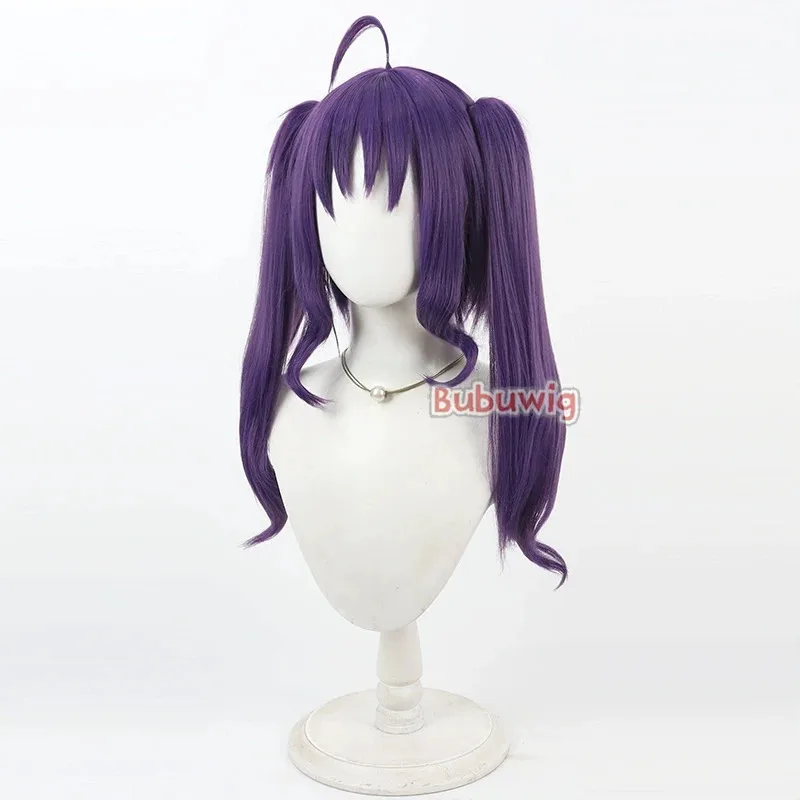 Фото CySynthetic Hair Shigure Kokoro Косплей Парики Futari wa Pretty Cure Cure Kyun-Kyun 50 см Фиолетовый парик с хвостиком Термостойкий №3