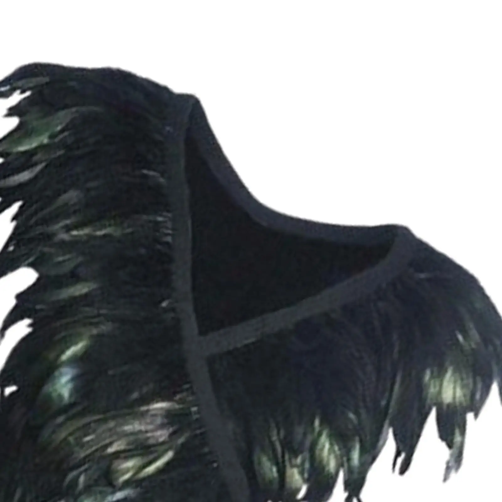 Шаль с искусственными перьями карнавальный костюм легкая накидка шаль для