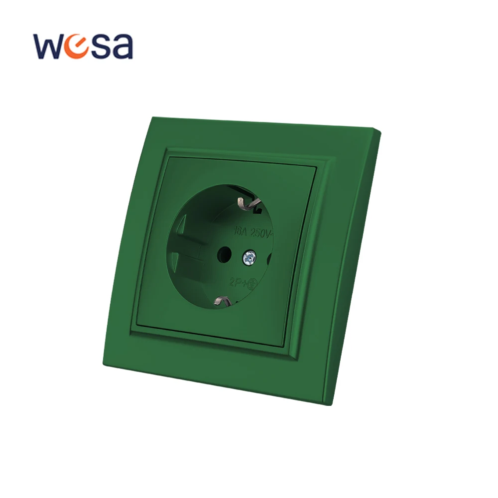 

WESA зеленый матовый выключатель