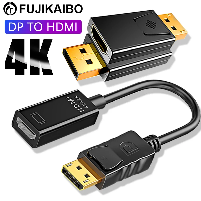 4K * 2K адаптер с портом дисплея на HDMI-совместимый кабель адаптация Видео Аудио для
