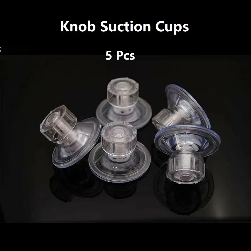 

5 шт. пластиковые винтовые гайки-присоски 4,5 см