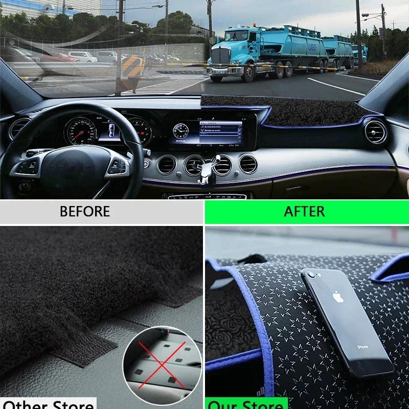 Для Nissan Qashqai J10 2007 ~ 2013 крышка приборной панели автомобиля Dashmat избегайте света