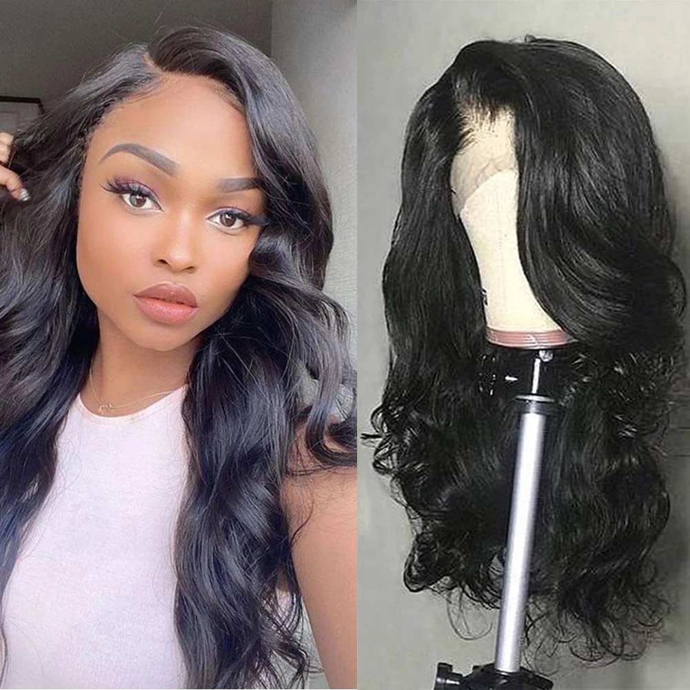 

AIMEYA 13x4 13x6 360 HD Transparent Lace Front Wig Glueless Body Wave Human Hair Wigs For Black Women Brazilian Remy Human Hair