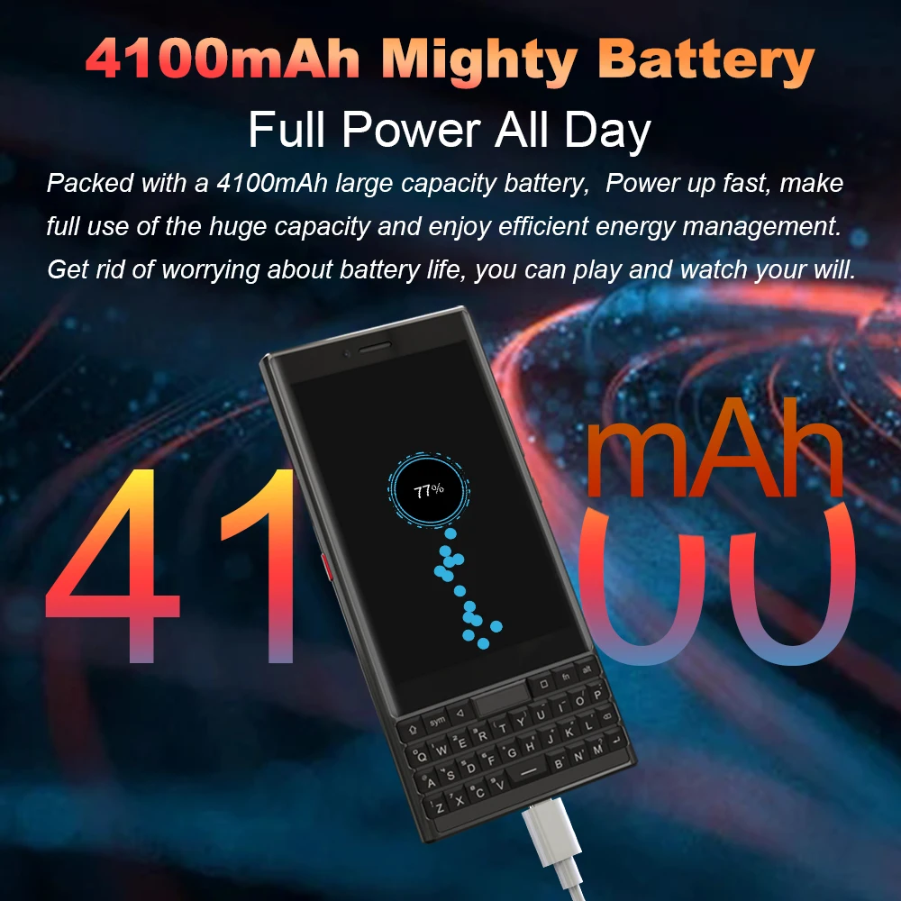 Cena Unihertz TITAN SLIM Smartphone 6GB 256GB Android Angielski Rosyjski Klawiatura Qwerty Octa Core Telefon Komórkowy 4100mAh Telefon Komórkowy