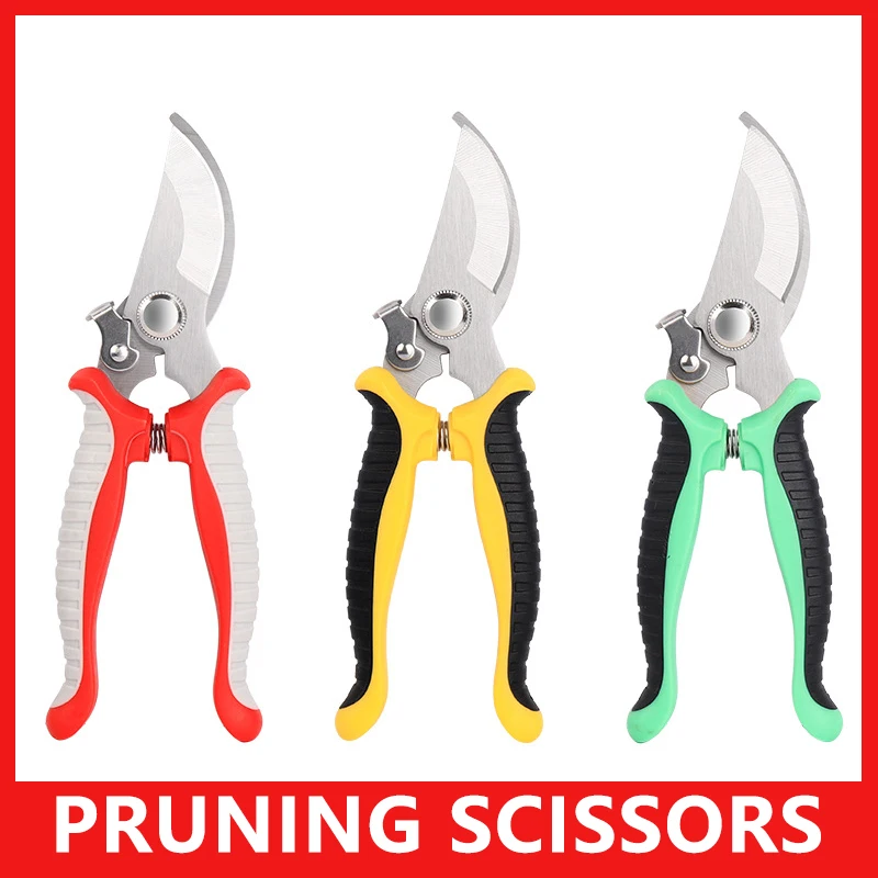 

Professional Pruner Garden Scissors Sharp Bypass Pruning Shears Tree Trimmers Secateurs Hand Clippers For Garden Beak Scissors