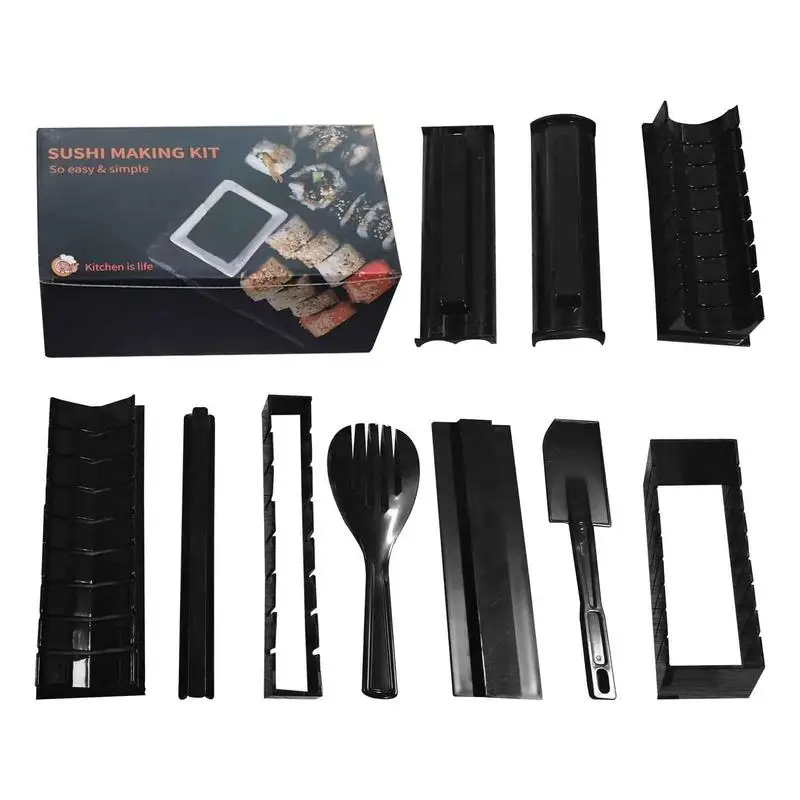 

Набор формы для суши, рисовая форма для суши, комплект суши-комплект в 4 простых шагах «сделай сам», фотобумага для начинающих, антипригарный коврик для суши, полная простота